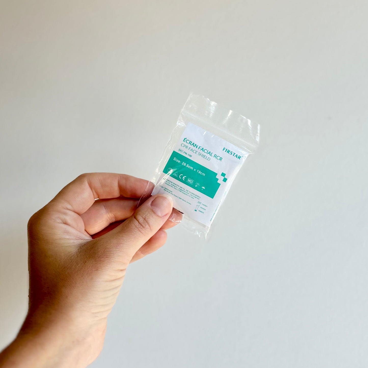 Écran facial de RCR