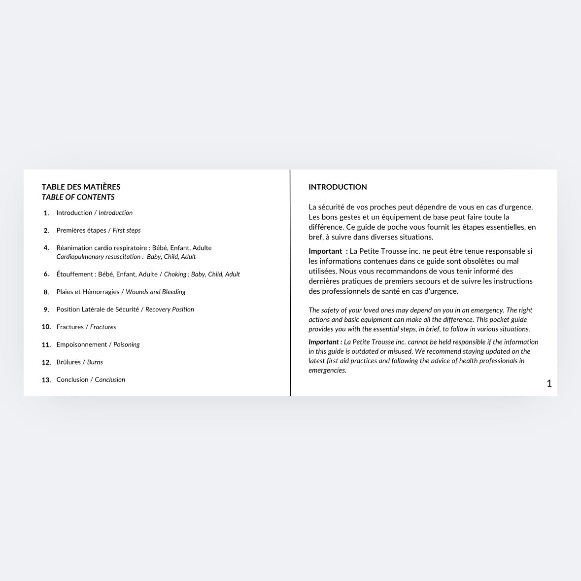Guide de poche